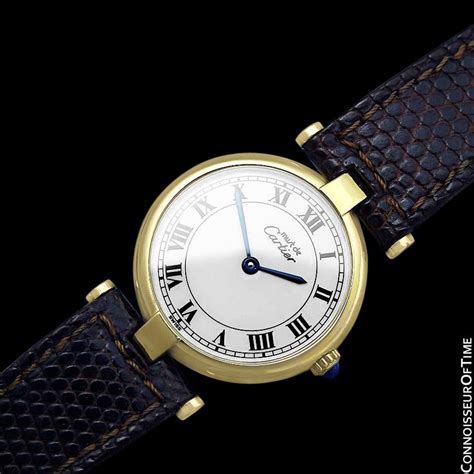 cartier must vendome|cartier vermeil must value.